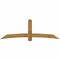 Ekena Millwork Bellingham Rough Sawn Timber Gable Bracket, Western Red Cedar, 96"W x 32"H x 6"D x 6"F, 8/12 Pitch GBW096X32X0606BEL00RWR - alternate 1